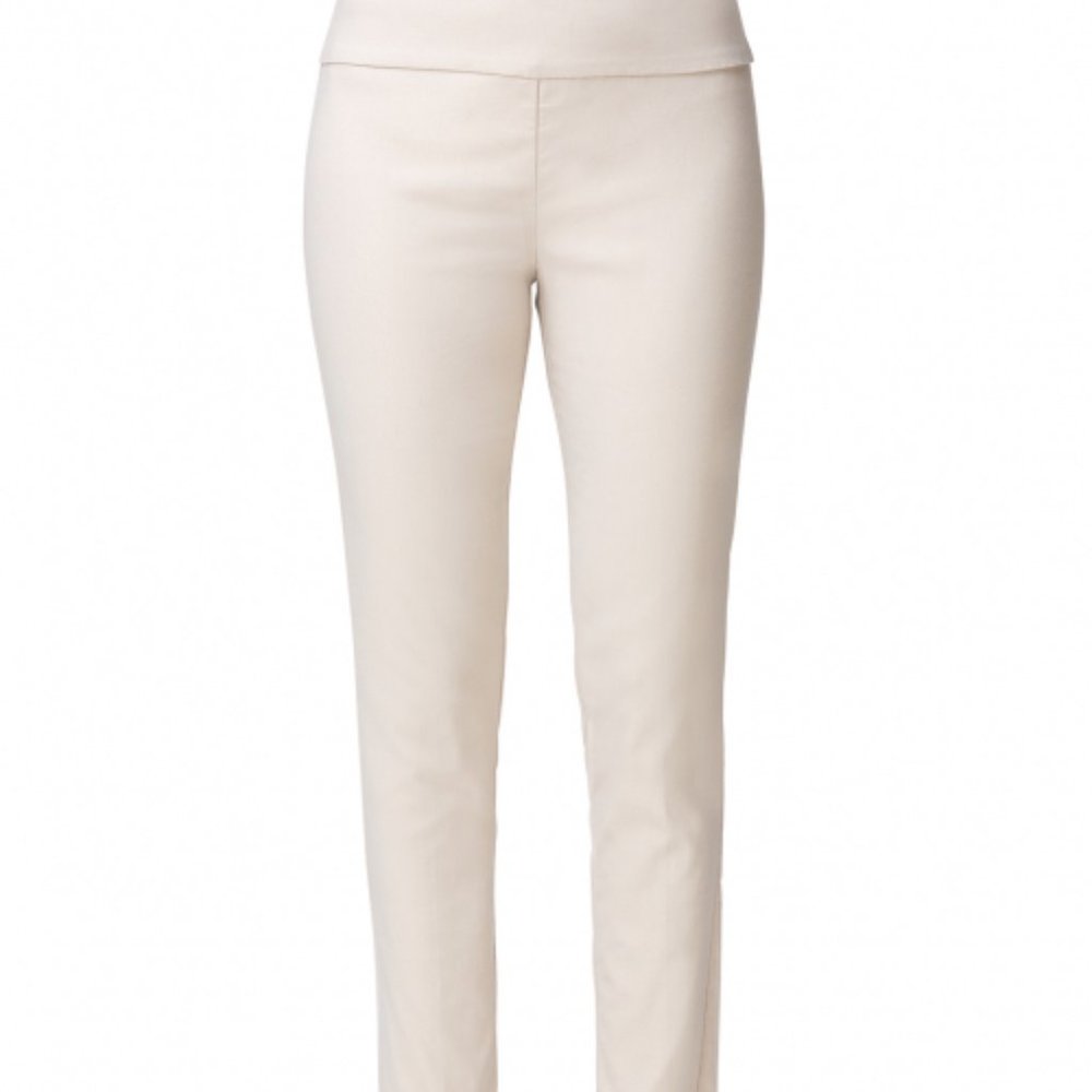Elliott Lauren Control Stretch Pull On Ankle Pant - chino Size 8